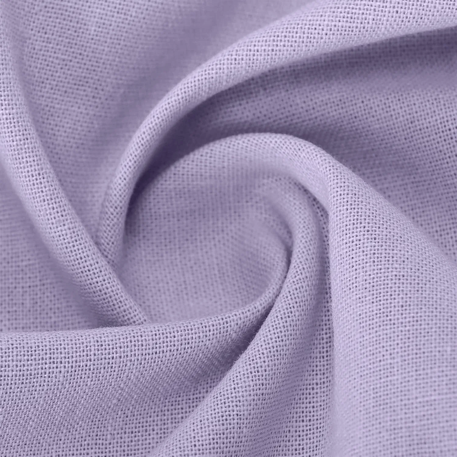 Женская блуза с V-образным вырезом, льняная, Purple#05 — фото 4
