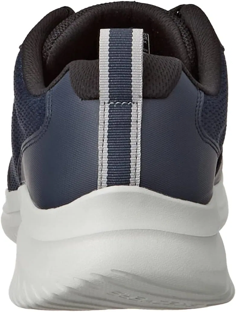 Мужские кроссовки Skechers Ultra Flex 3.0, Navy Textile Synthetic Black Trim — фото 3