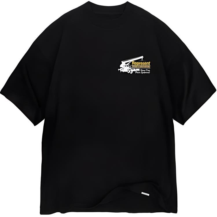 

Дизайн и конструкция футболка Represent, черная