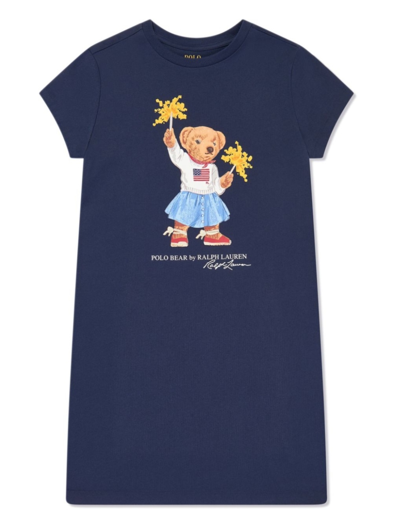 

Ralph Lauren Kids платье Polo Bear, синий