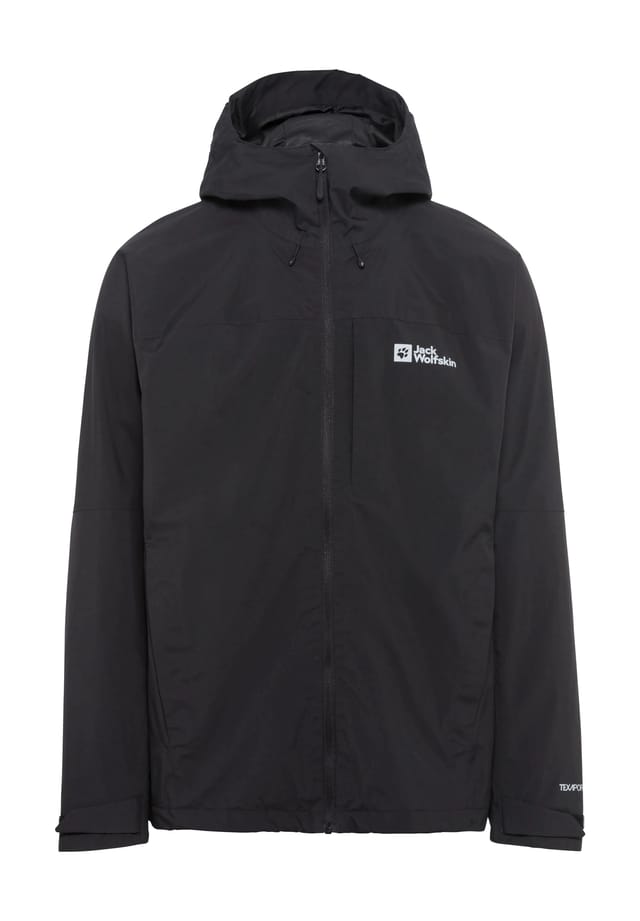 

Функциональная куртка "Tempest 2" капюшон Jack Wolfskin, черный