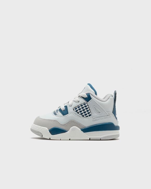 

Кроссовки Jordan Jordan 4 Td "Military Blue", цвет off white/military blue-neutral gre