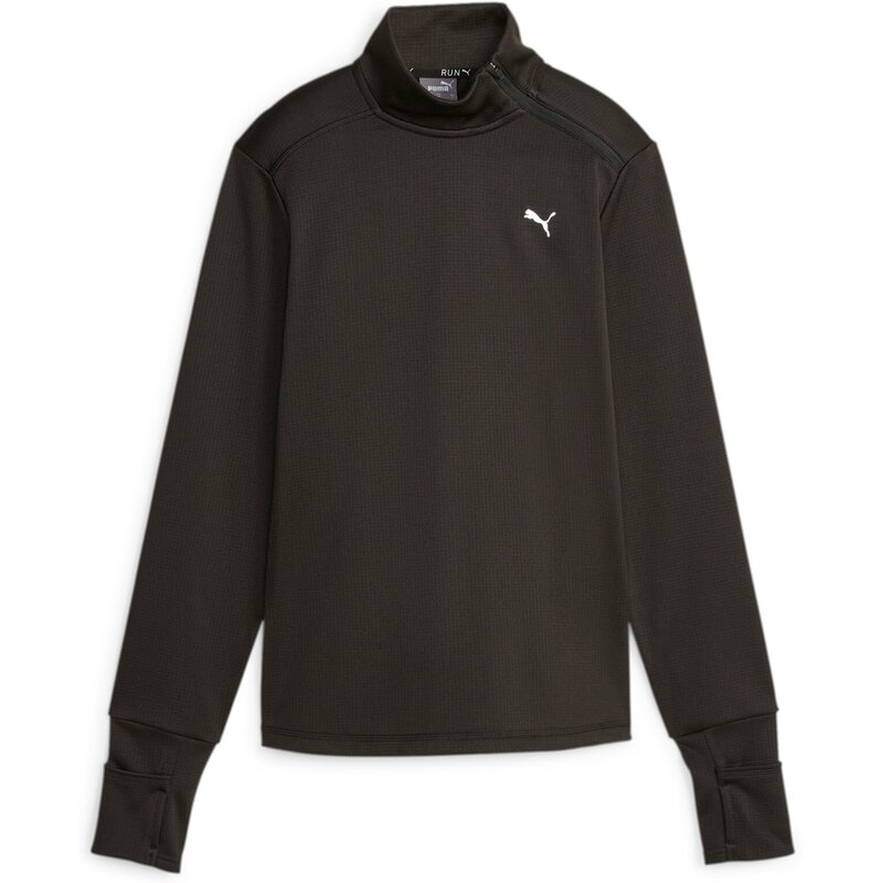 

Толстовка из микрофлиса с застежкой-молнией 1/2 Puma, черный