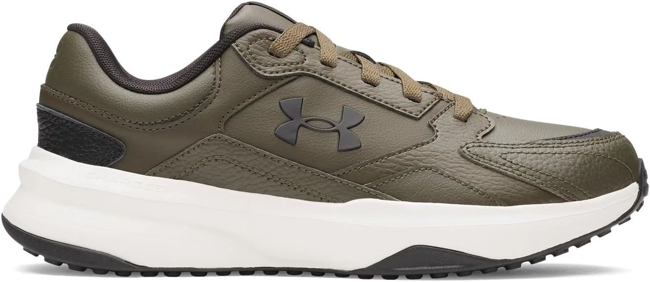 Мужские кроссовки Under Armour UA Edge Lthr Cross Trainer, белый/зеленый
