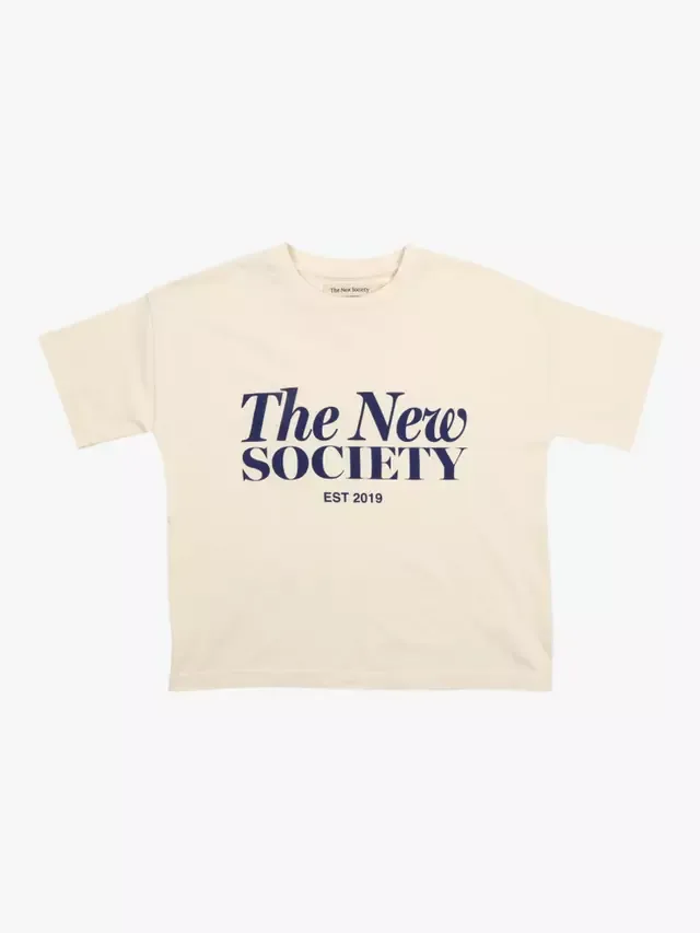 Детская футболка с изображением бонсай, цвет экрю The New Society