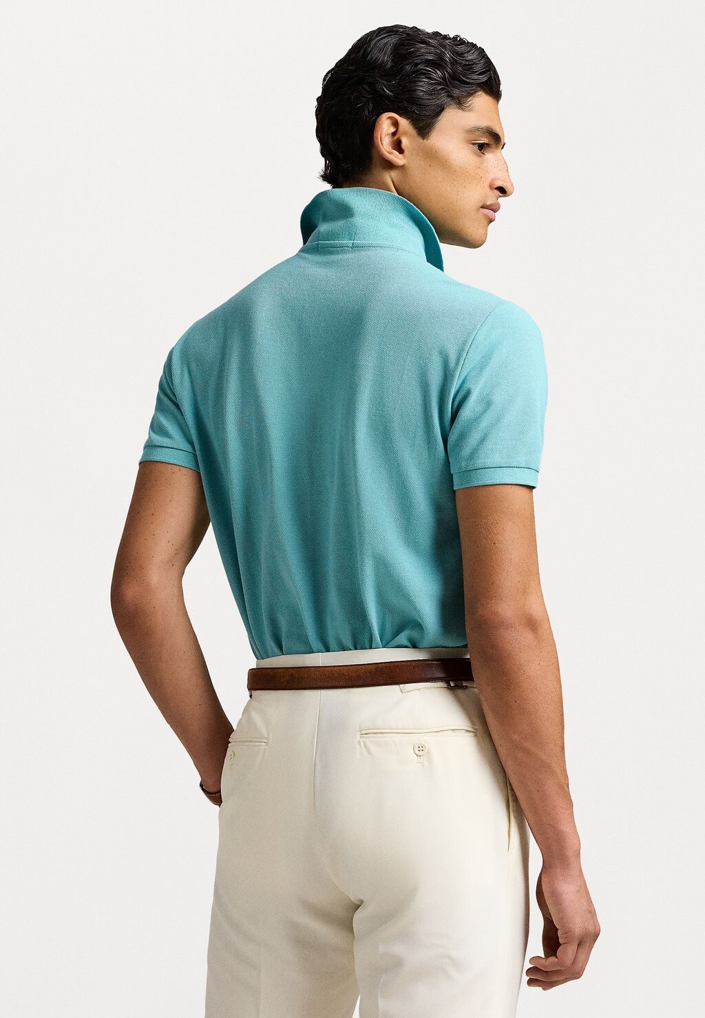 

Рубашка поло SHORT SLEEVE Polo Ralph Lauren, бирюзовый