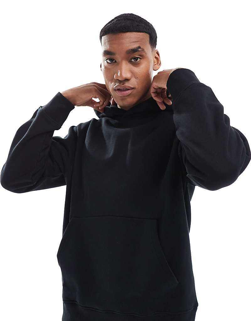 

Jack & Jones Premium – Толстовка оверсайз черного цвета