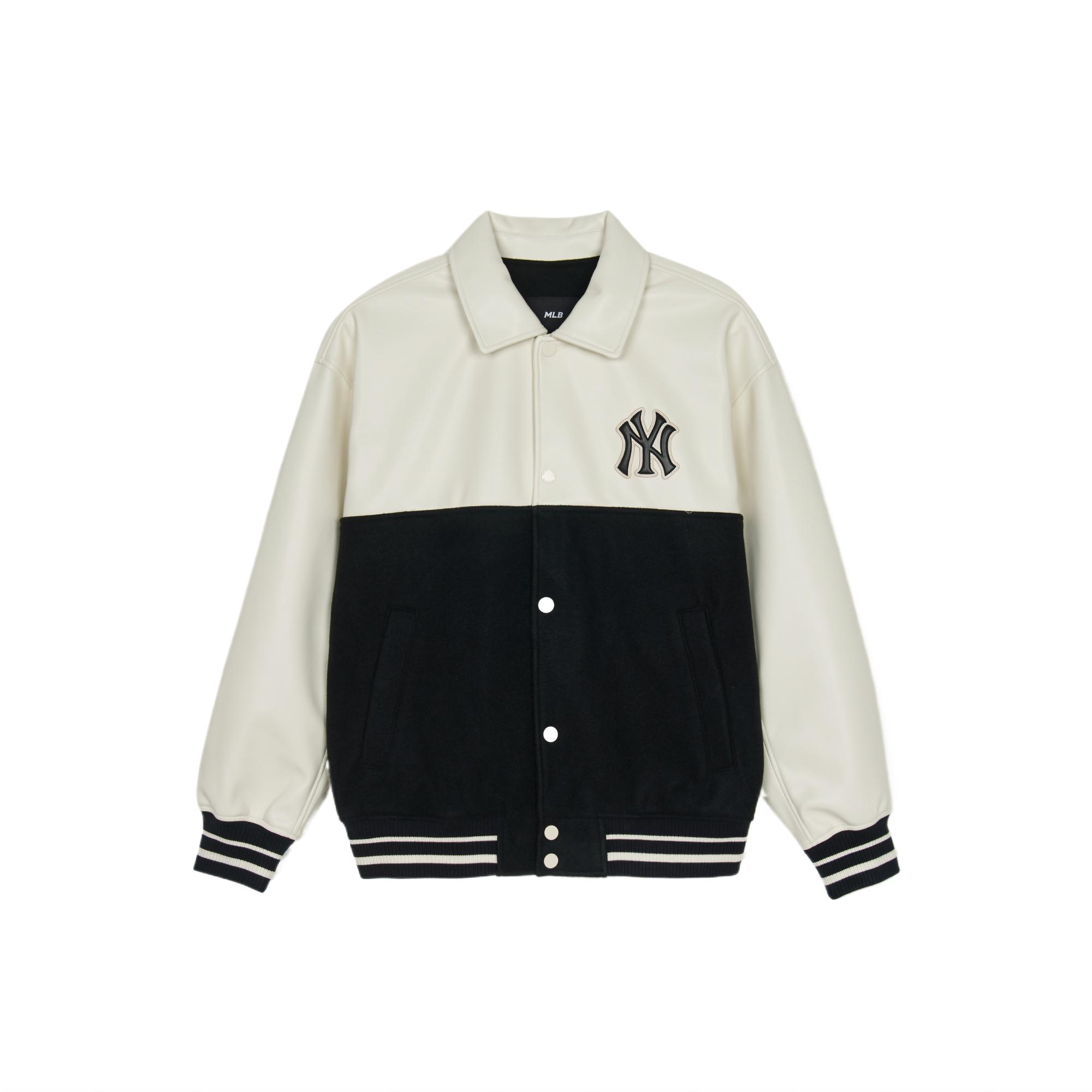 

MLB Куртка школьной команды New York Yankees унисекс черная, Black