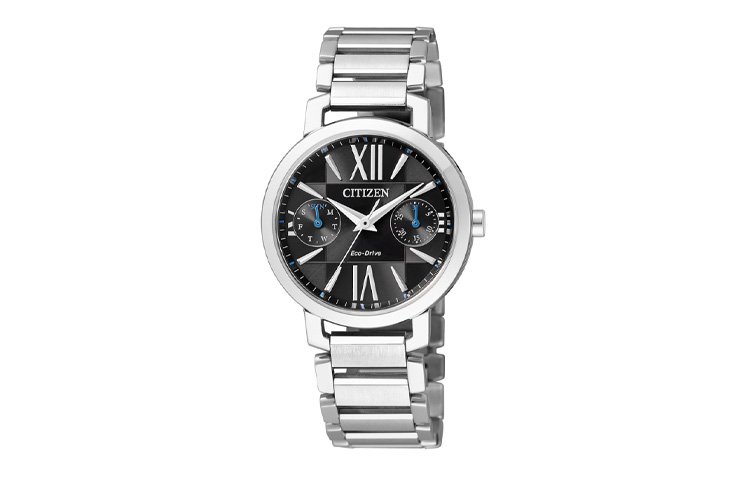 

CITIZEN Часы Solar Quartz Movement Stainless Steel Strap Watch 31mm Women's Watch Black Dial, Black Dial
