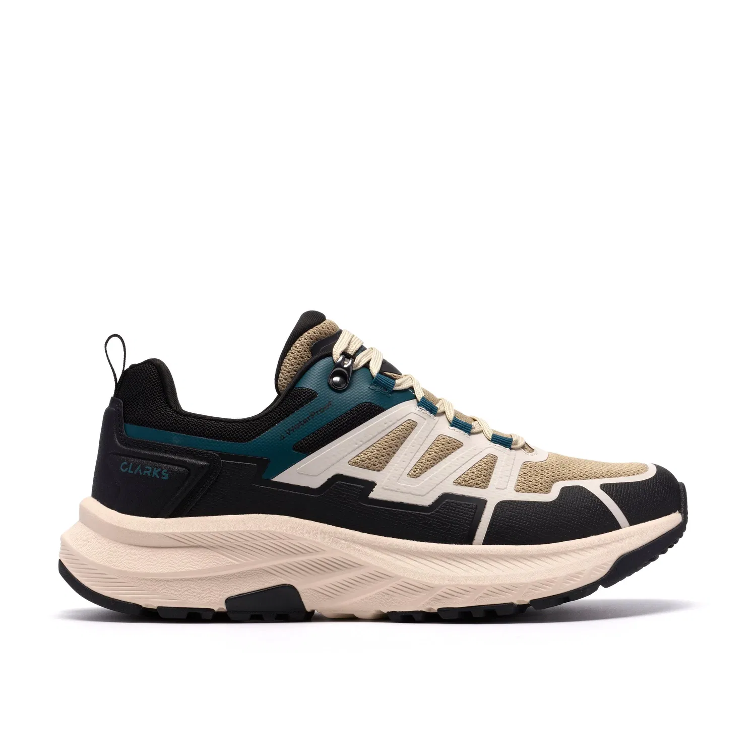 Кроссовки водонепроницаемые Enford Lo WP Clarks, песочный