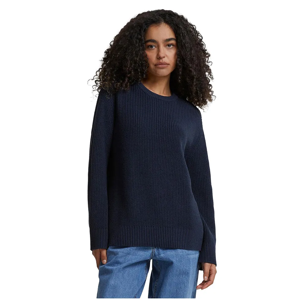 

Свитер Urban Classics Rib Knit, синий