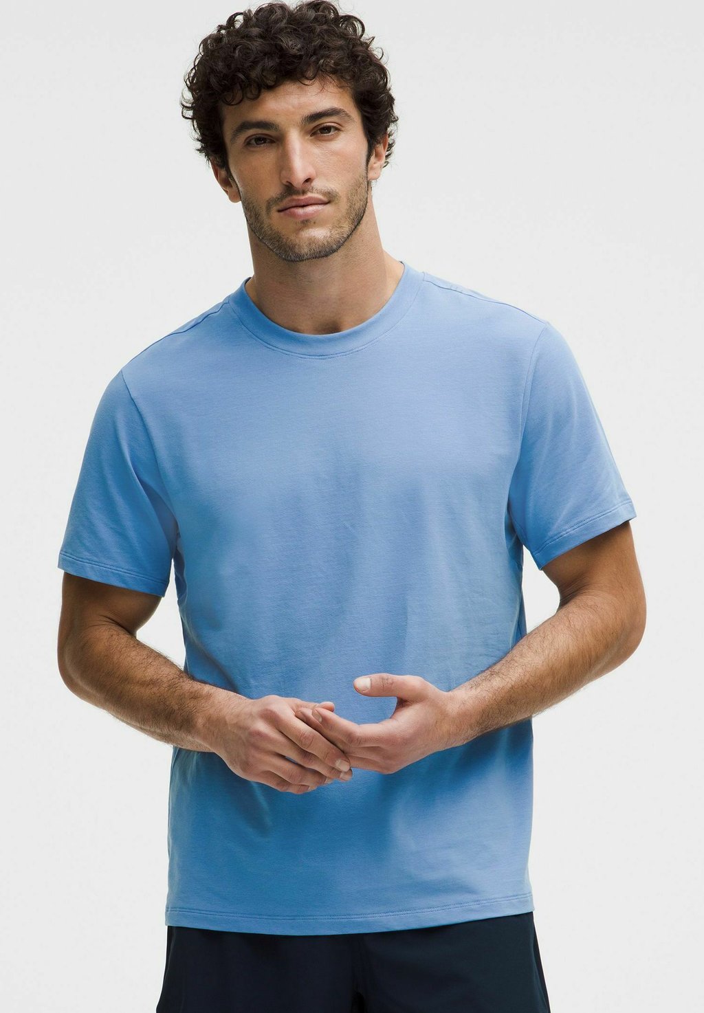 

Спортивная футболка ZEROED IN SHORT SLEEVE lululemon, синий