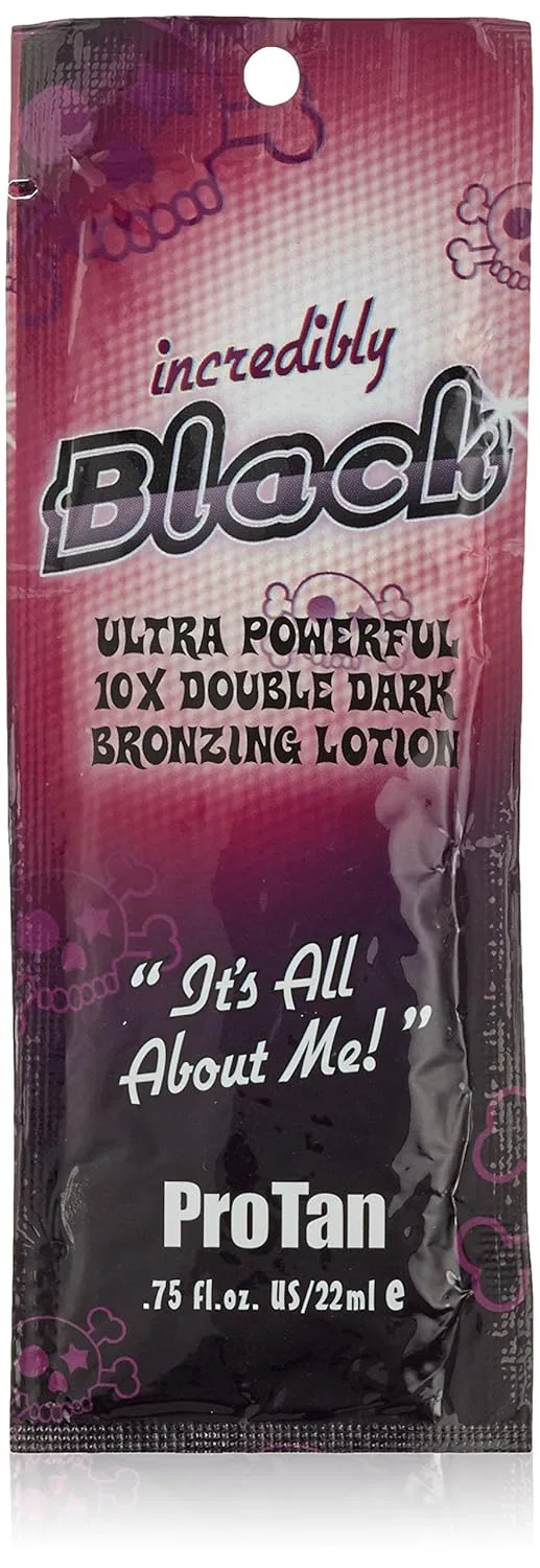 Лосьон для загара Pro Tan Incredibly Black Ultra Powerful 10X Double Dark Bronzing, 22 мл Pro Tan