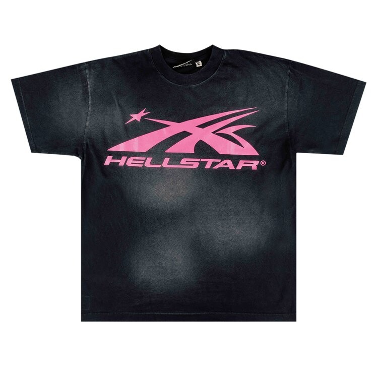 

Футболка Hellstar Classic Tee, цвет Black/Pink