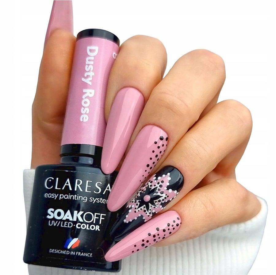 

Коллекция гибридных лаков для ногтей Claresa Dusty Rose Puderek