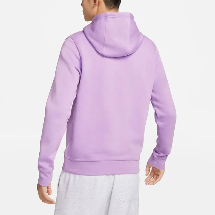 Nike Толстовка NSW Swoosh фиолетовая — фото 4