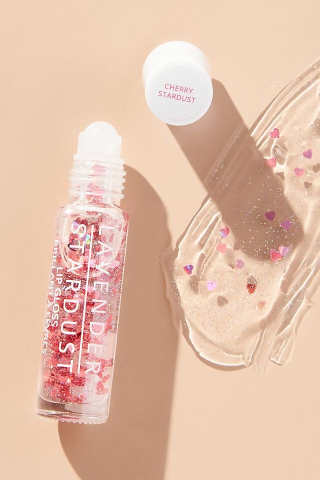 

Блеск для губ Lavender Stardust Kissing Glitter шариковый, вишня