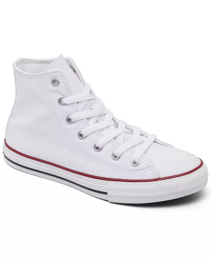 

Детские кеды Chuck Taylor Hi Casual от Finish Line Converse, белый