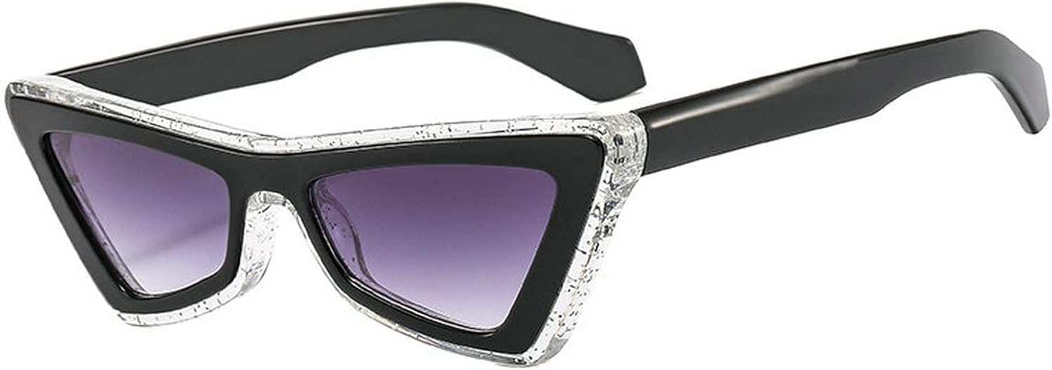 

Солнцезащитные очки COTIA Retro Cat Eye для женщин, защита от ультрафиолета UV400, леопардовый градиент, модные солнцезащитные очки для мужчин, сине-оранжевые солнцезащитные очки, Black Grey