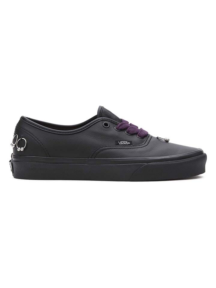 

Кроссовки на шнуровке Vans Leder-Sneakers Authentic, черный