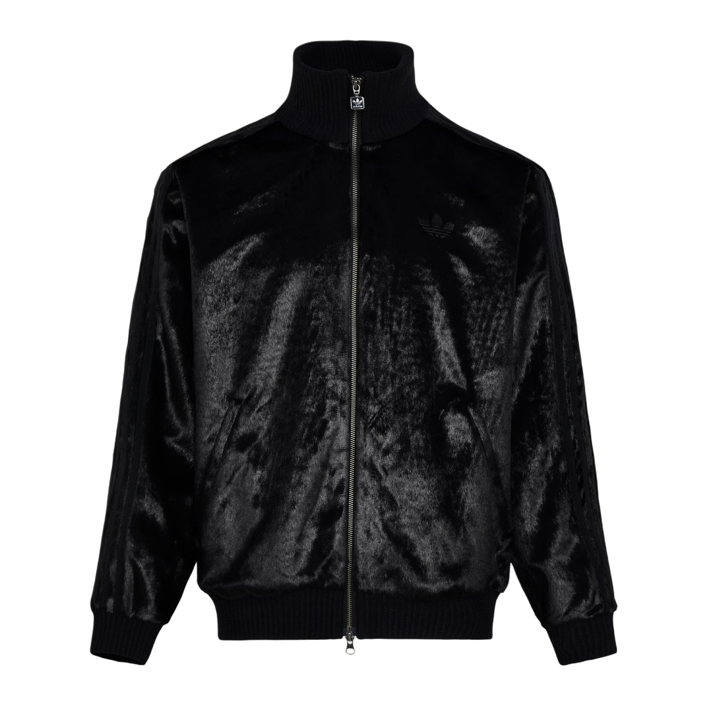 

Толстовка TRACK TOP FUR с бархатистым покрытием, Unisex Adidas Originals, черный