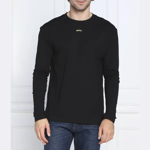 

Тонго 1 с длинным рукавом стандартной посадки Boss, черный