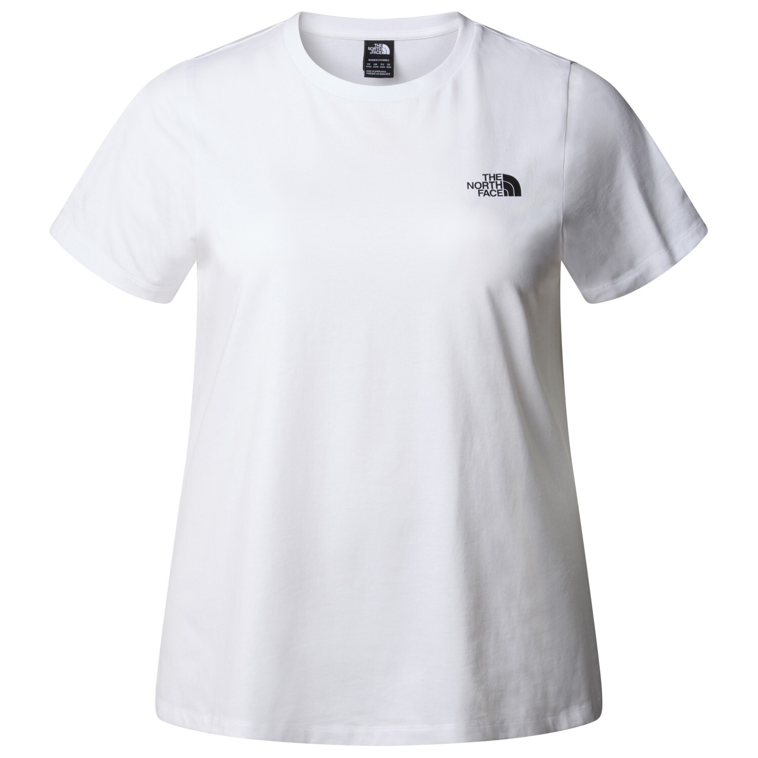 

Футболка The North Face Plus S/S Simple Dome Tee, цвет TNF White