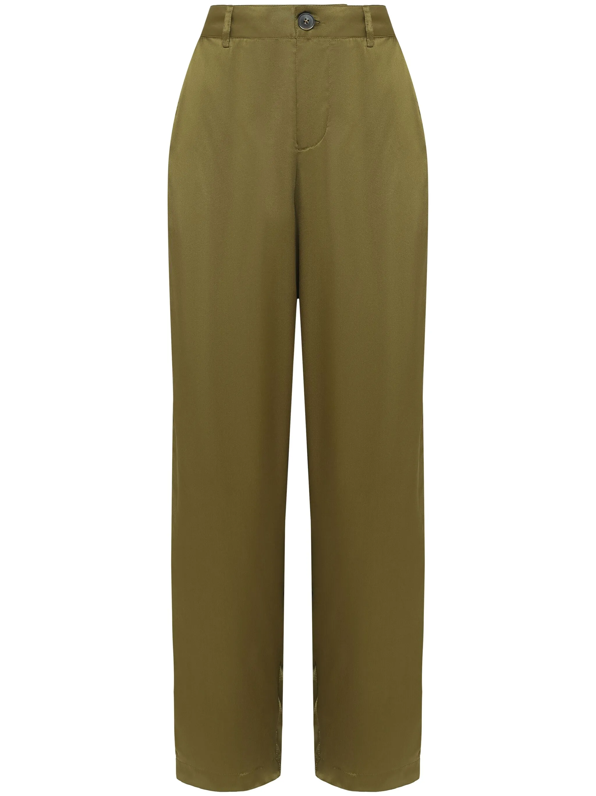 

Брюки строгого кроя с завышенной талией Uma | Raquel Blay, зеленый