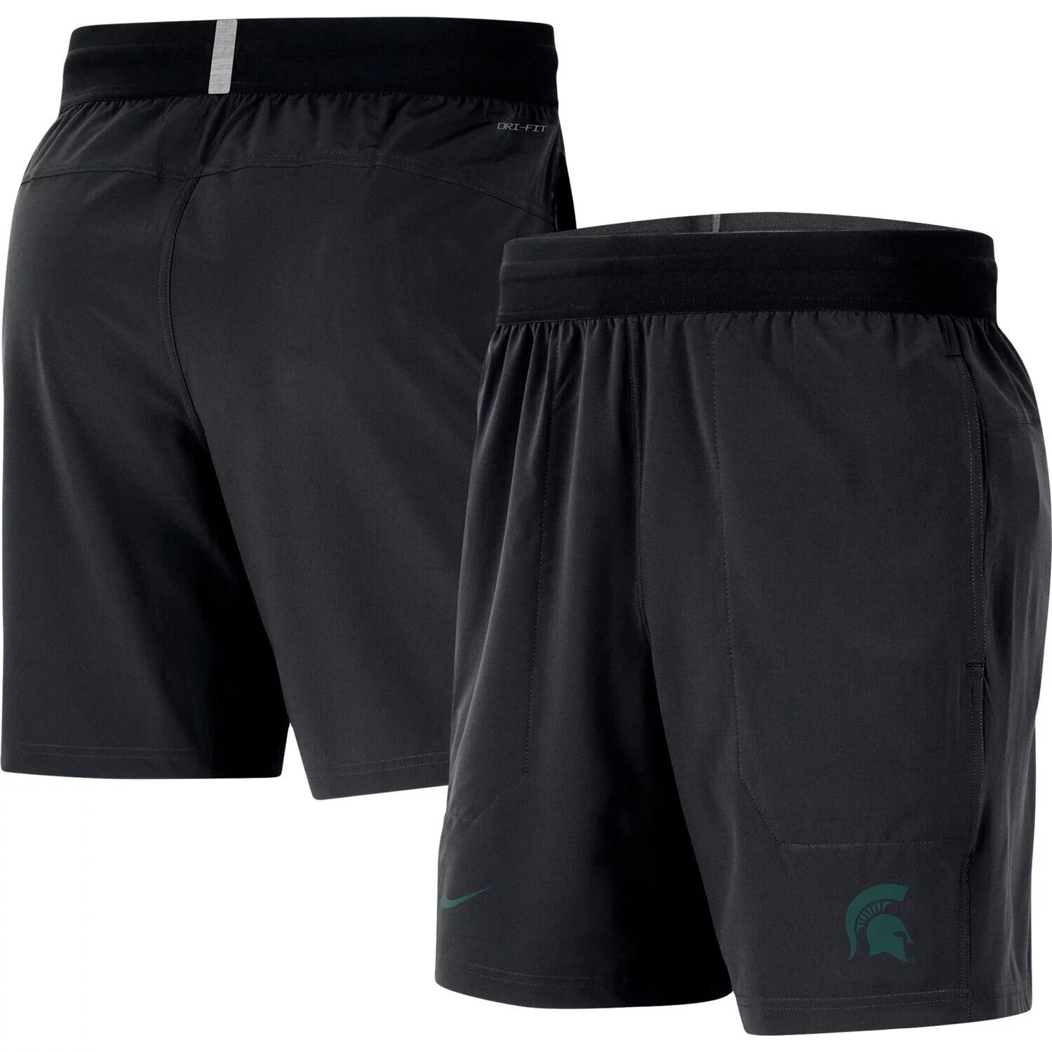 

Мужские черные спортивные шорты Michigan State Spartans Player Performance Nike