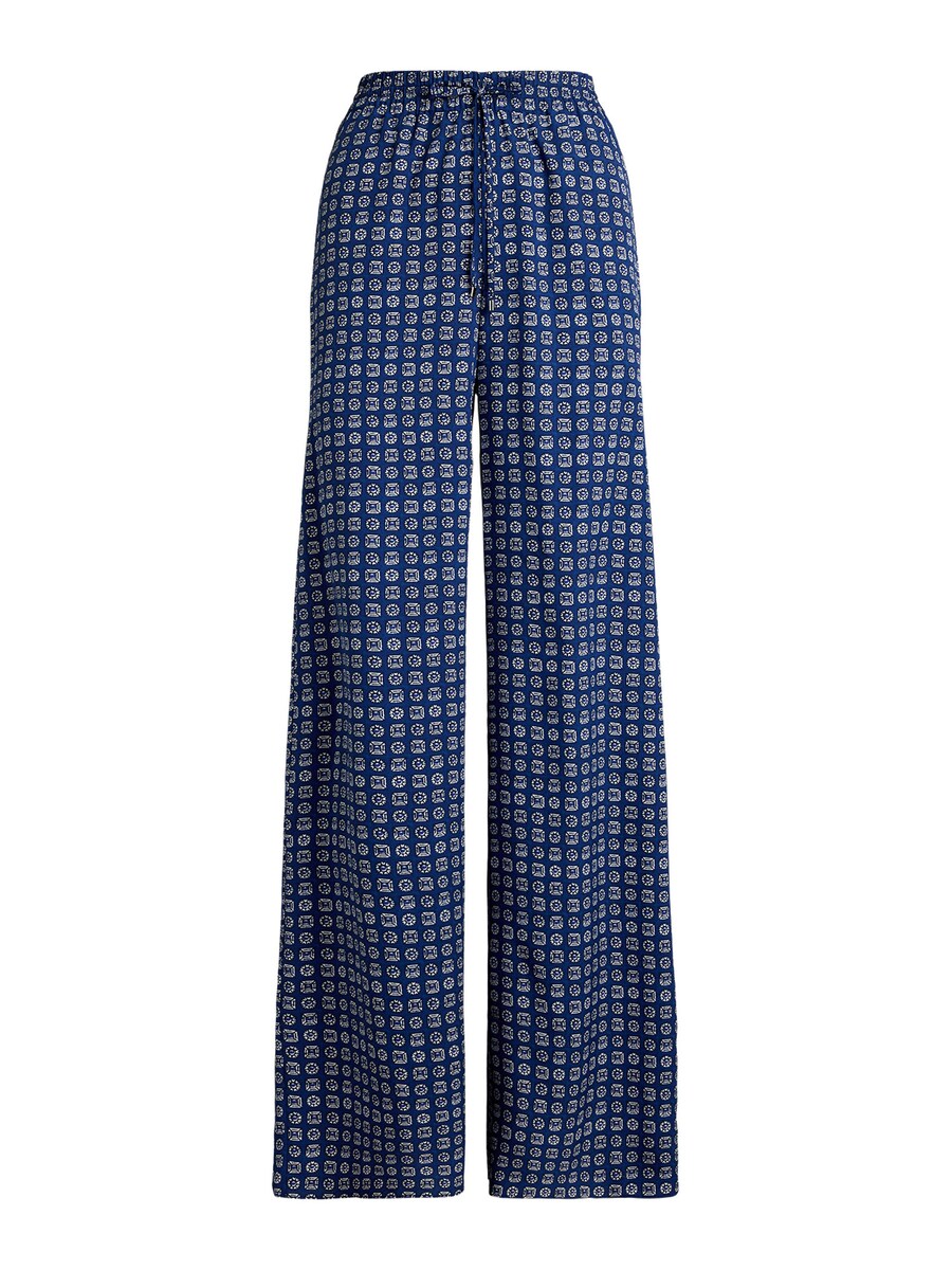 

Широкие брюки Lauren Ralph Lauren, темно-синий