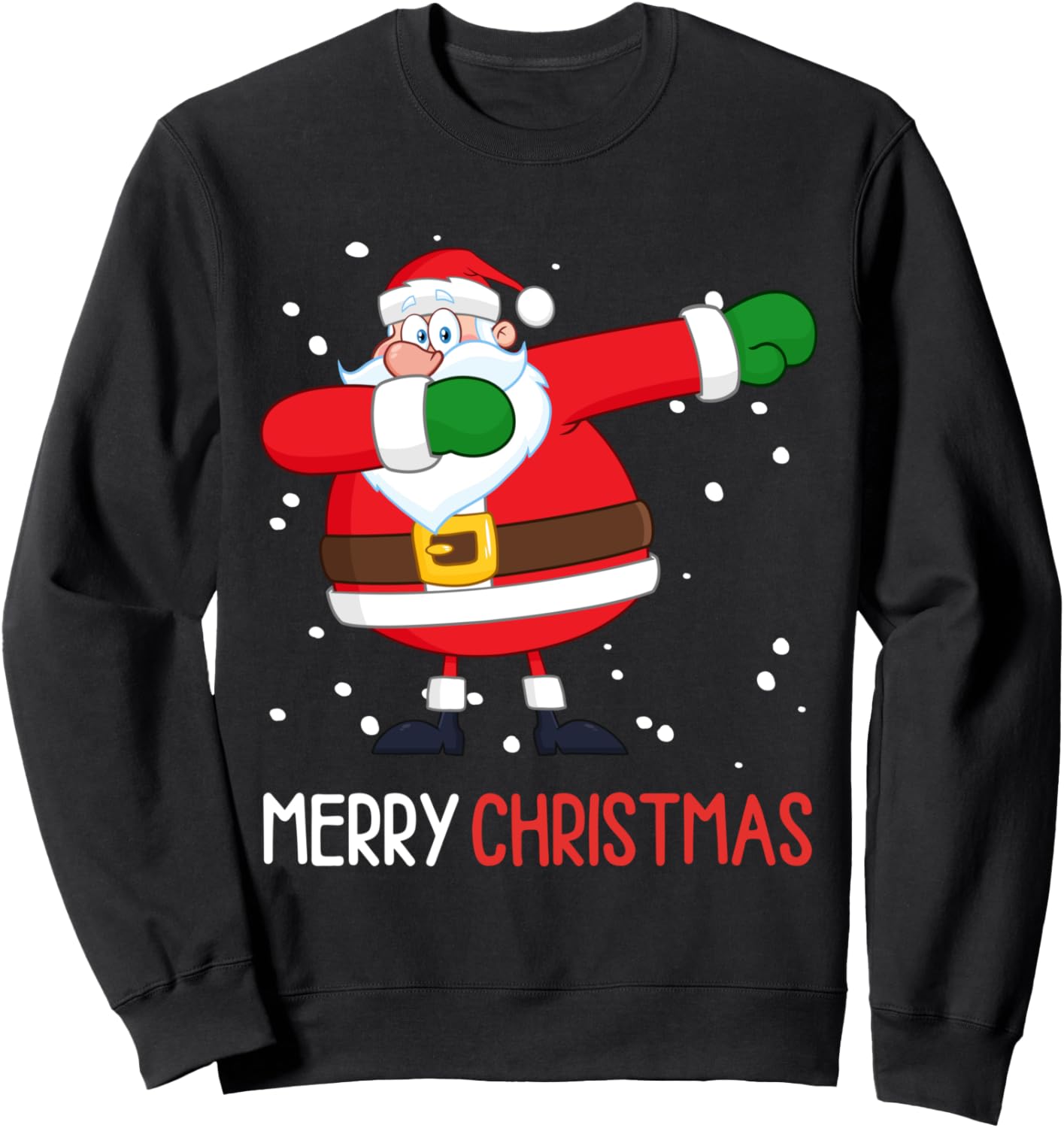

Санта-Клаус, танцующий даб, рождественская толстовка с танцующим дабом Dab Santa Claus Dab Christmas, черный