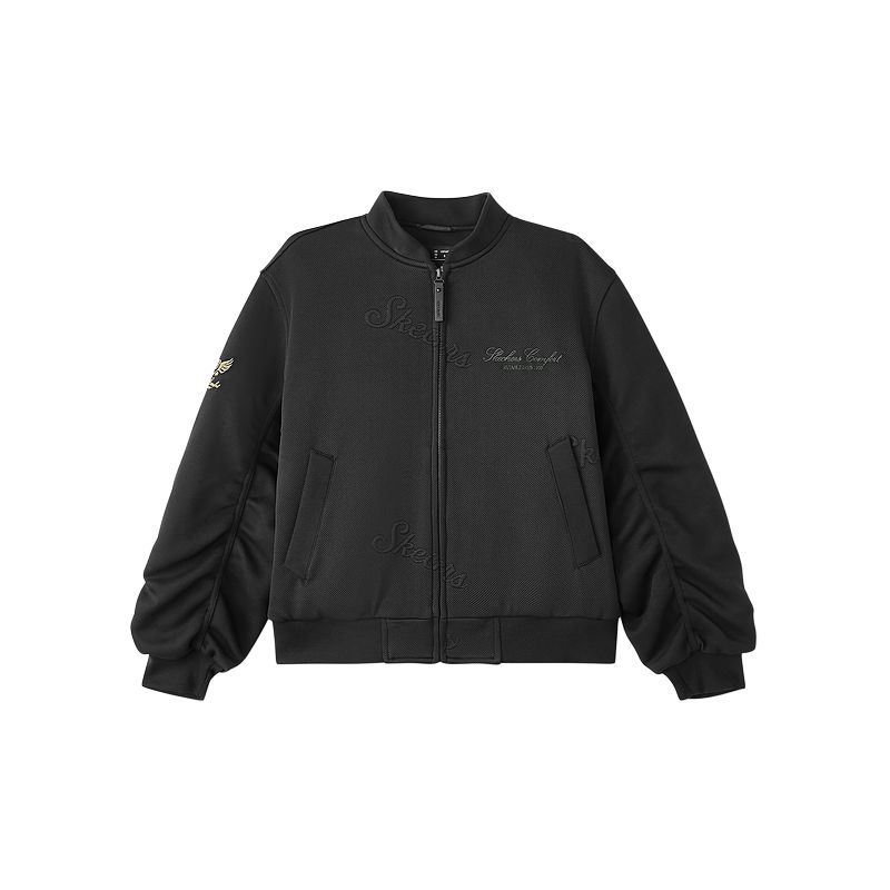 

Женская бейсбольная куртка FW25 Skechers, carbon черный/0018