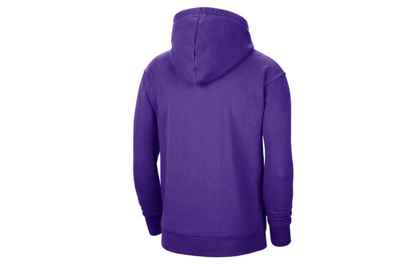 Толстовка Nike Los Angeles Lakers Pullover hooded Long Sleeves Purple, фиолетовый — фото 2