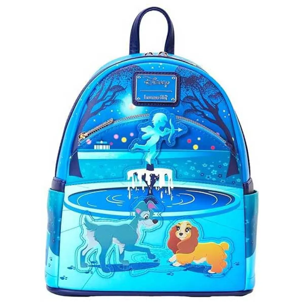 

Рюкзак Loungefly Lady and the Tramp, синий