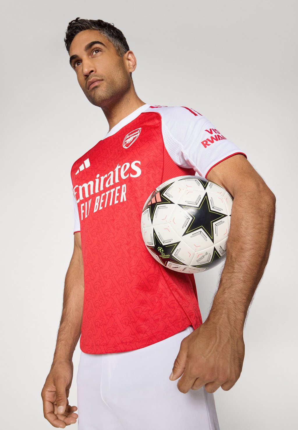 Футболка с принтом AFC H Adidas Performance, красный — фото 4