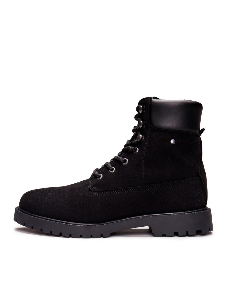 Ботинки на шнуровке nae Vegan Shoes Gadea, черный