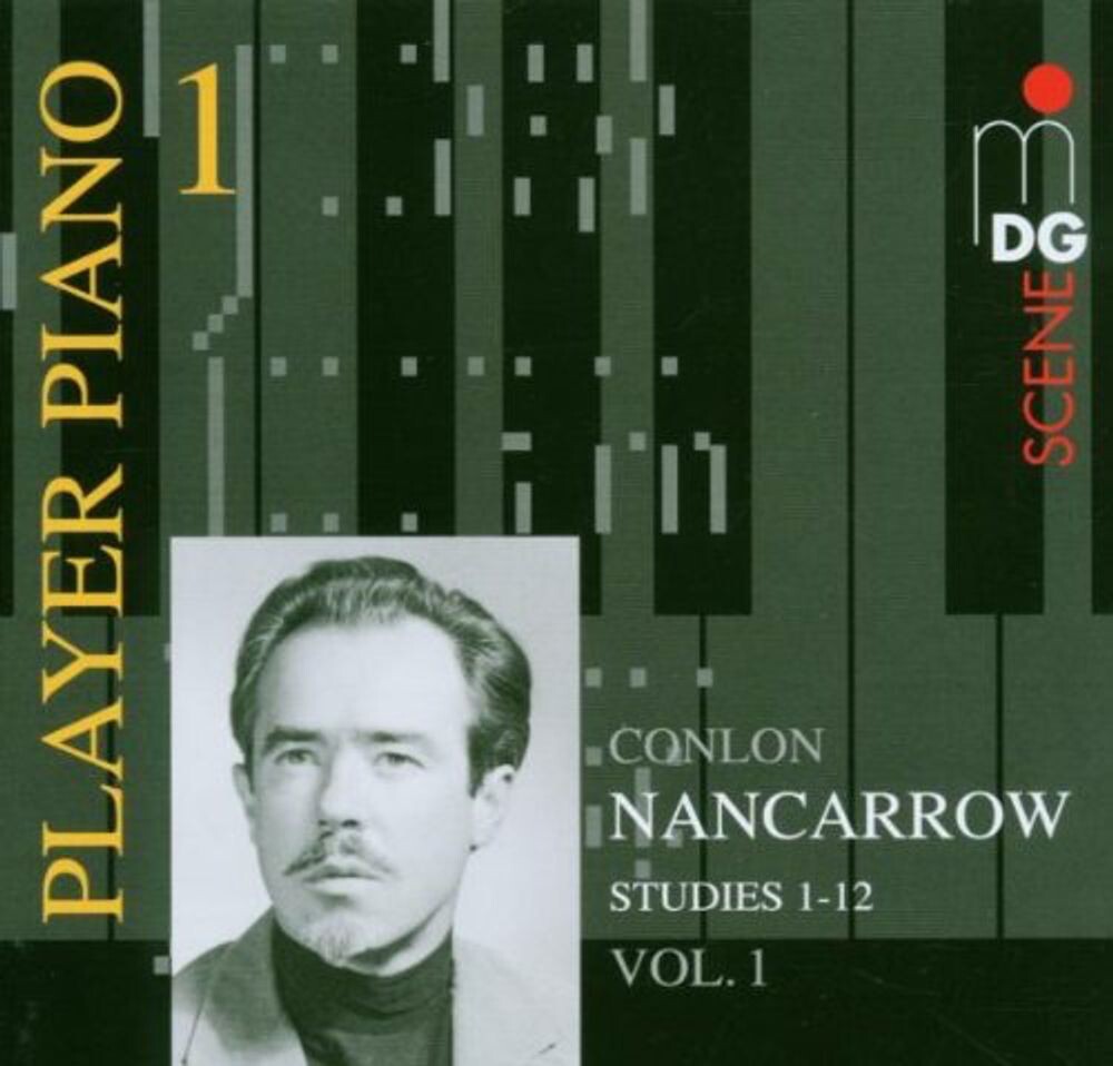 

Диск CD Player Piano 1: Conlon Nancarrow, Vol. 1 - Studies1-12 - Conlon Nancarrow