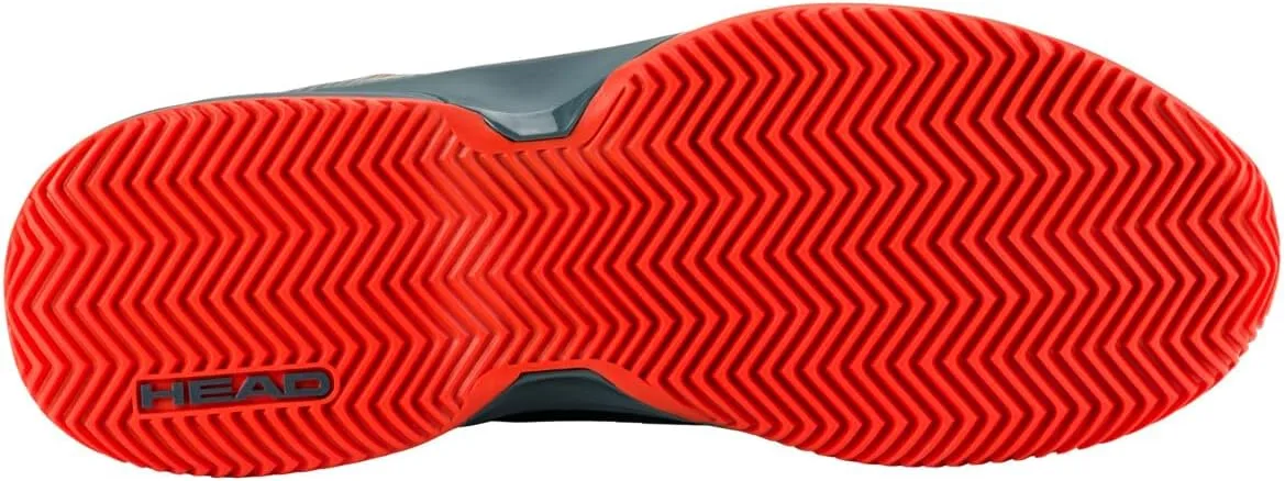 Мужские теннисные кроссовки Revolt Evo 2.0 Clay HEAD, серый оранжевый — фото 2