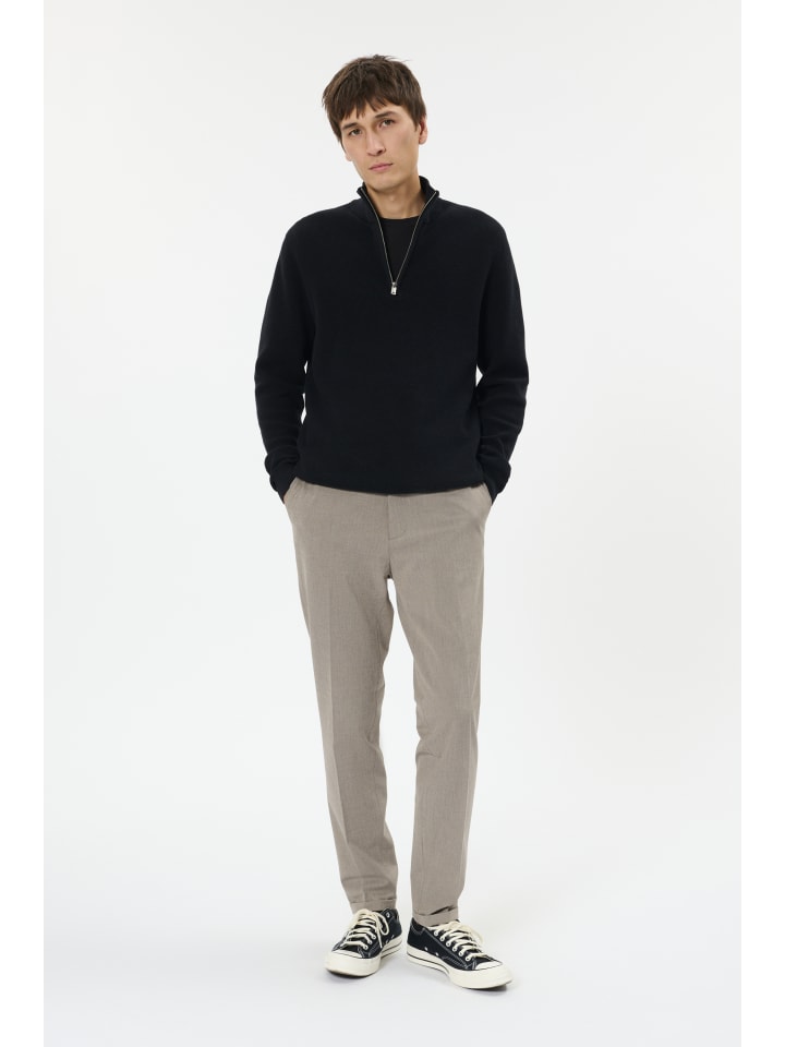 

Matinique Повседневные брюки Malaim прямого кроя, цвет «ореховый меланж»