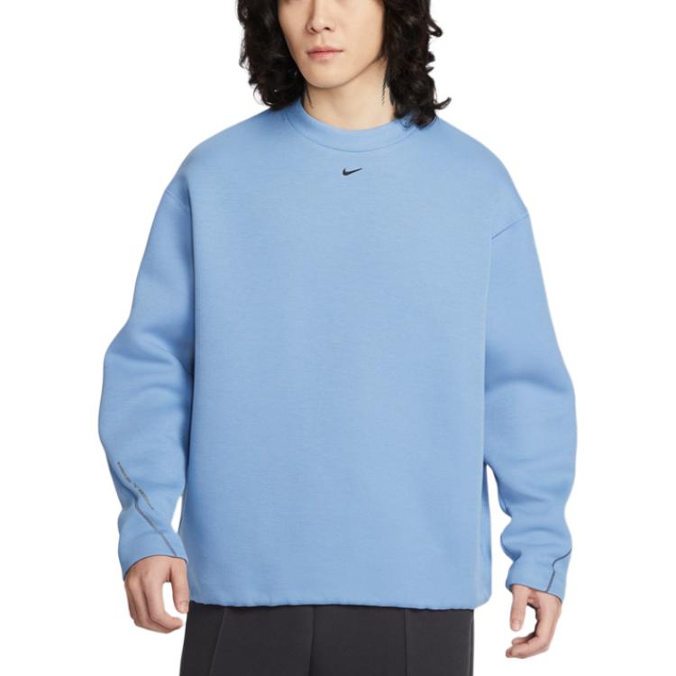 

Nike Мужская толстовка с круглым вырезом, синяя, средней толщины, Синий, Nike Мужская толстовка с круглым вырезом, синяя, средней толщины