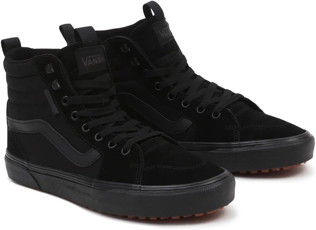 Vans мужские кроссовки Filmore Hi VansGuard, Suede Canvas Black Black — фото 3