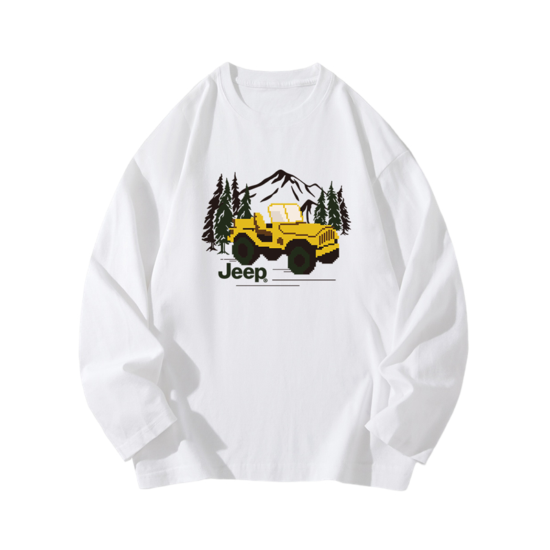 

Футболка для младших школьников Jeep, белый