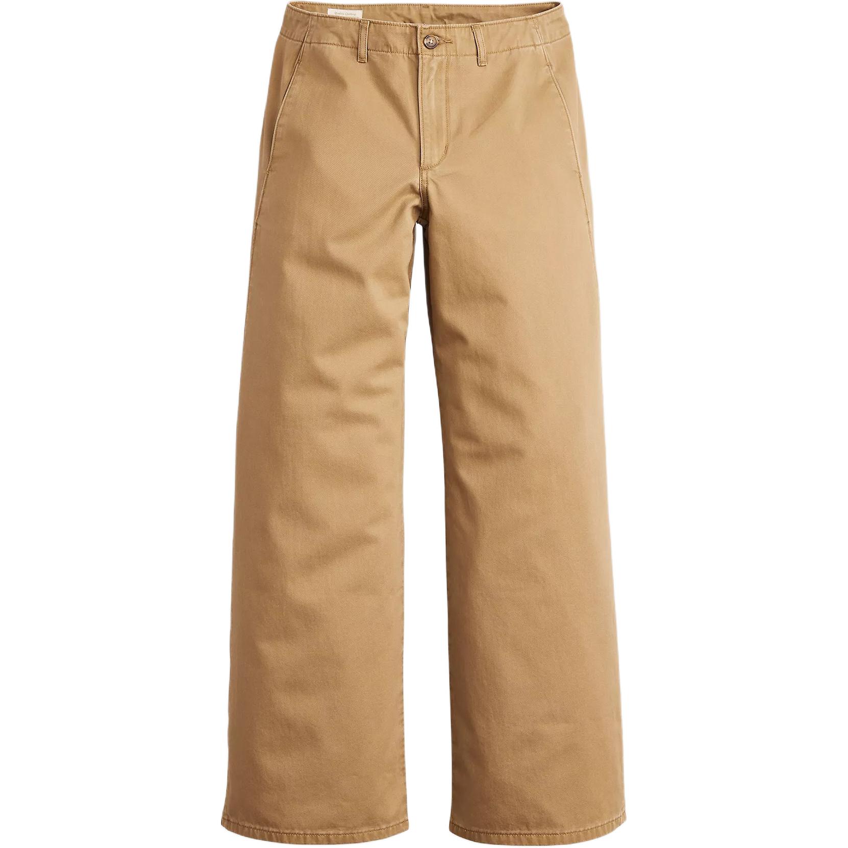 Брюки Levi's Wide Leg Levis, коричневый
