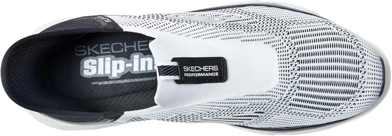 Мужские кроссовки Skechers Performance Max Cushioning-Advantageous, белый/черный — фото 2