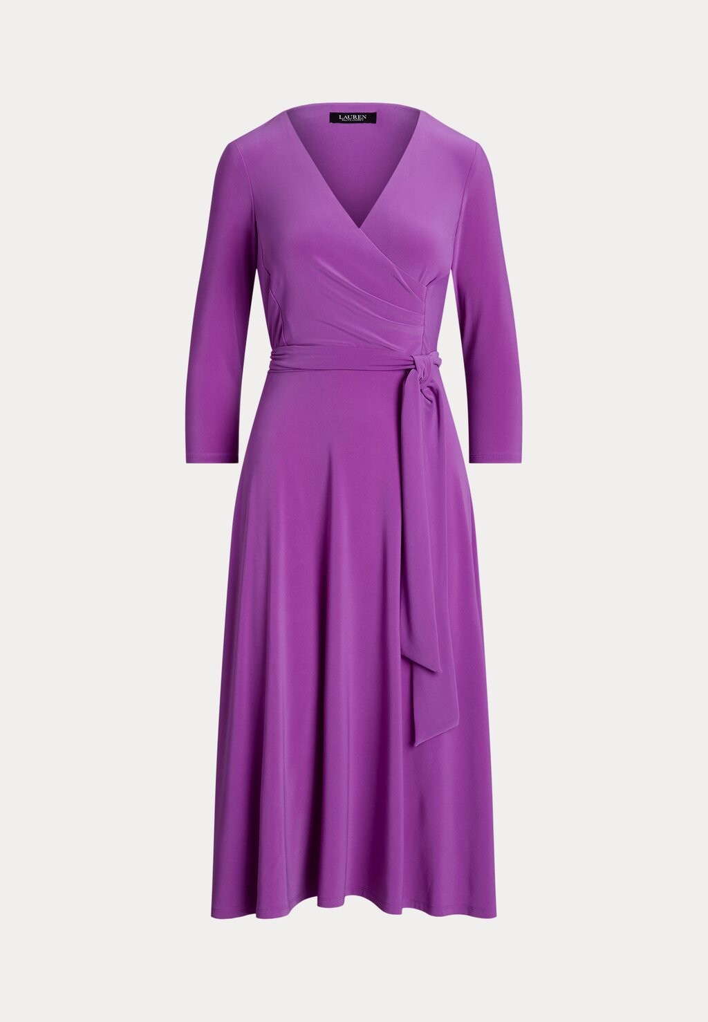 

Платье из джерси SURPLICE JERSEY DRESS Lauren Ralph Lauren, фиолетовый