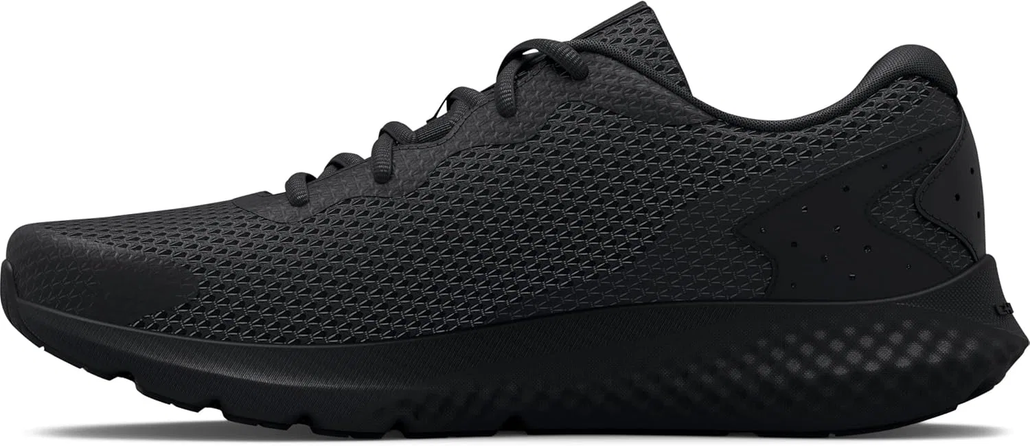 Мужские беговые кроссовки Under Armour UA Charged Rogue 3, Black — фото 3