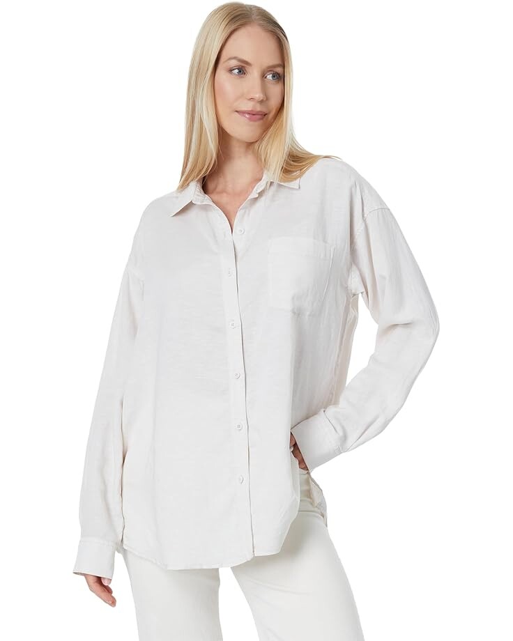 

Рубашка Splendid Bailey Button-Down, цвет Moonstone
