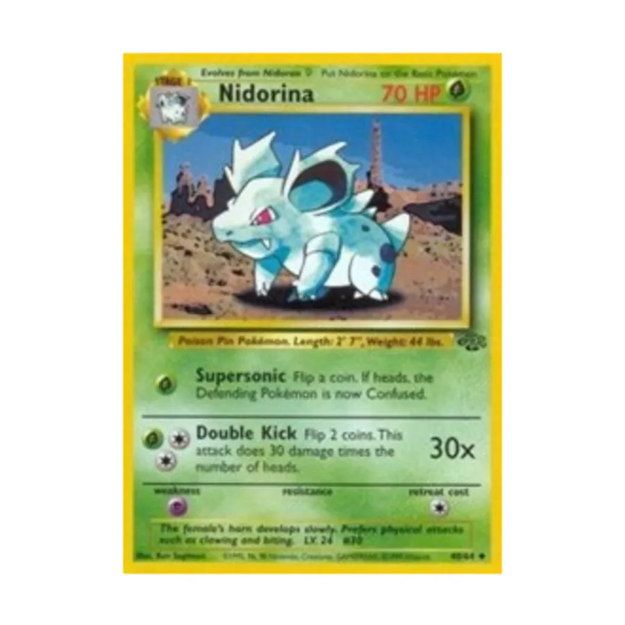 

CCG Нидорина (Ю) #40, Pokemon - Jungle - Singles