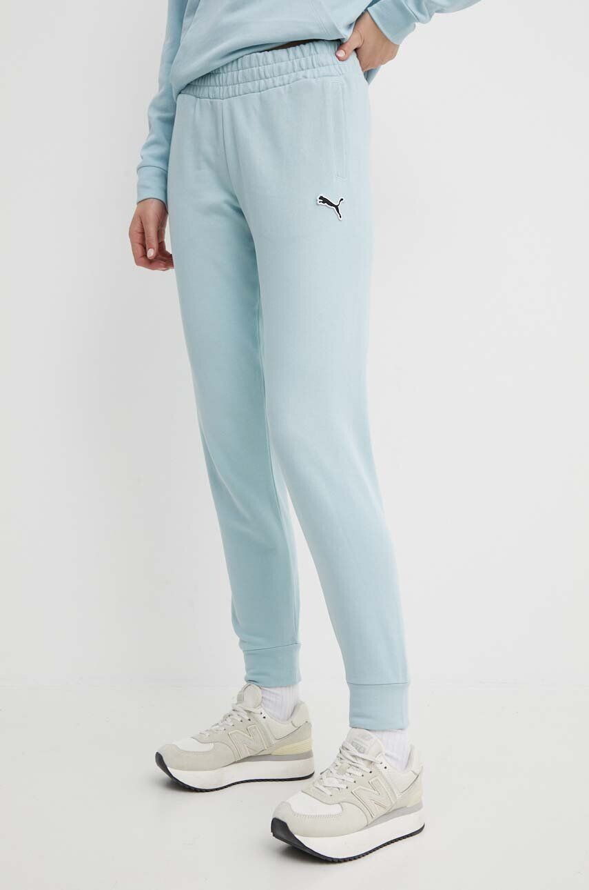 

Спортивные брюки из хлопка Puma BETTER ESSENTIALS, синий
