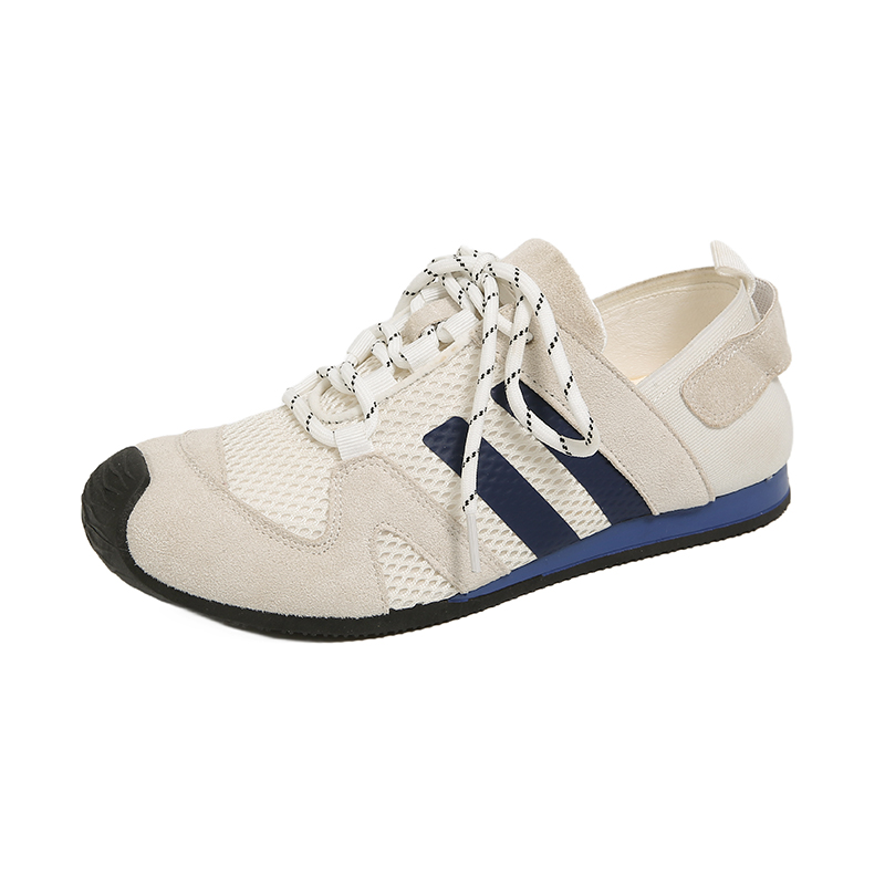 

Износостойкие дышащие детские кроссовки для скейтбординга для подростков FIRS Kids, экрю